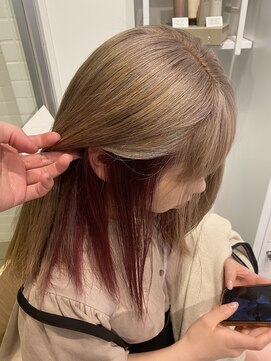 コレット 宇都宮(collet Gigi) インナーカラー