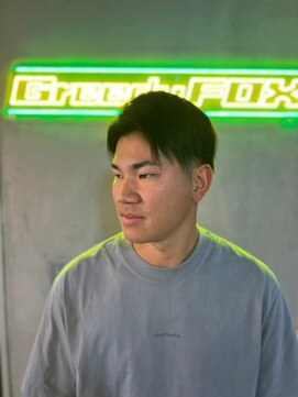 グリーディーフォックス 三軒茶屋(GreedyFOX) 波巻き/マッシュパーマ/ウルフ/ハイライト<理容室>三軒茶屋