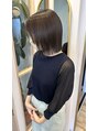 イオエ(ioe)&nbsp;オンとオフを楽しめるボブ。なりたい印象をぜひ教えてください