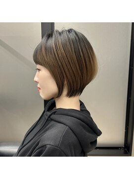 ハルキミナト ジャパン トウキョウ(HARUKI MINATO japan TOKYO) クビレショート/前髪ありショート/30代/40代/50代