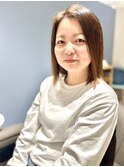 美容液ストレートボブ