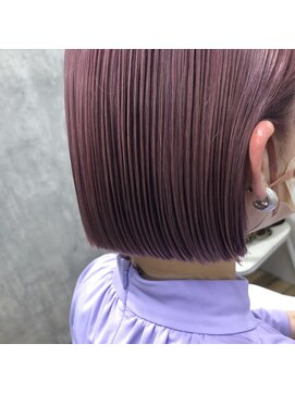 ヒム(HyMN) miniボブ×モーブピンク