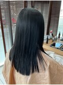 縮毛矯正スタイル