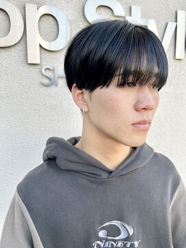 トップスタイル シズオカ(TopStyle SHIZUOKA) メンズ×シースルーマッシュ×美髪