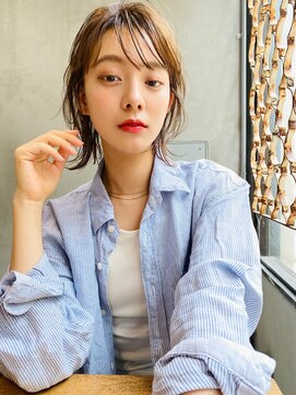 エイミー(Aimee) Aimee 町田　ニュアンスショート×ハニーブラウン