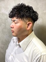 ディスイズバーバーサード(THIS IS BARBER 3rd)&nbsp;ツイスパ　スキンフェード　マッシュパーマ　バーバー