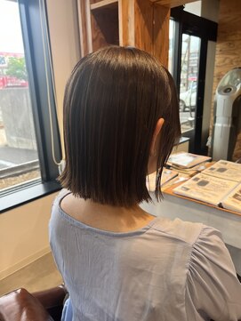 アドラーブル 駅南店(adorable) 20代30代40代小顔切りっぱなし大人ボブ