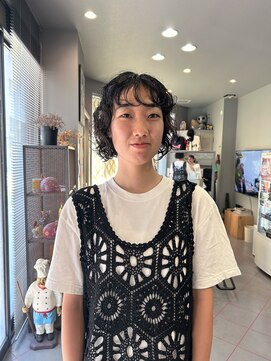 ダニーコウベ(Danny kobe) クシャクシャパーマ