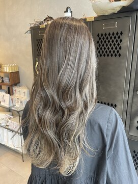 アチーブリス(achieve Liss) ハイライトカラーミルクティーベージュケアブリーチダブルカラー