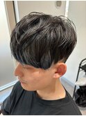 メンズフロントインナーホワイトブルー