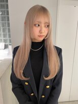 リンドトウキョウ(LINDO TOKYO) ハイトーン/大阪美容室/ミルクティーベージュ/ホワイトブロンド