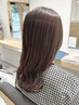 【休日限定】カット＋プチスパ付透明感カラー＋オーガニックトリートメント
