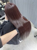 エトラ 渋谷店(etora) 艶感 ワインレッド ボルドー 髪質改善トリートメント