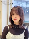 【大人可愛い外ハネくびれミディ】