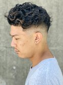ミドルフェード宮城リョータパーマ
