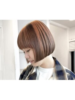 OPEN記念クーポン*年間5000人の実績!ダメージレスケアブリーチでオシャレヘアに[原宿/表参道/ダブルカラー]