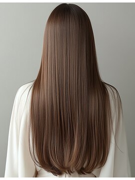 ピーチ バイ ニューヨークニューヨーク(a Peach by NYNY) 髪質改善トリートメント★ハイライトグレージュ白髪染め