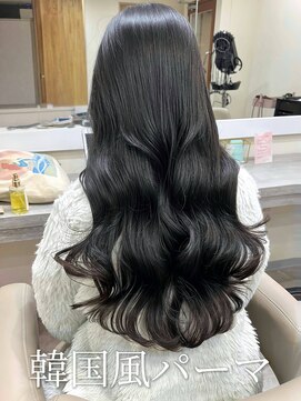 アミー 銀座(Ammy) #韓国風パーマ #コテ巻き風パーマ #ロングパーマ #パーマ