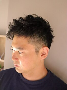 ライールザバーバー 梅田 堂島店(Lair the barber)の写真/一人のスタイリストが責任をもって担当します◎あなたのご要望にしっかりお応えしてくれる実力派サロン◇