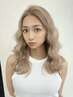 [安藤指名平日夕方限定]プレミアムケアカラー＋毛髪修復トリートメント
