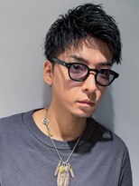 アイビーズ(IVYS)&nbsp;大人黒髪短髪ソフトツイストアップバングツーブロックショート