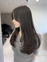 レイヤー　髪質改善　艶髪