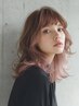 《ダブルカラー》 ブリーチハイライト＋イルミナカラー＋ヘアケア　￥18900