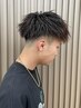 メンズカット＋ニュアンスパーマ 12705円→11434円