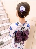 浴衣着付け&ヘアセット