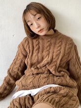 シア 表参道(SHEA.) 内巻きワンカールのボブ◯。