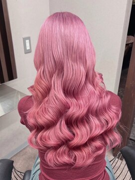 リングバイモアムー(Ring by Moremuu) ブリーチカラーピンクカラー