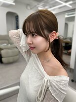 アマトウキョウ アユンチェ(AMA TOKYO×AYUNCHE)&nbsp;韓国スタイル/ナチュラルくびれへア_くびれ巻き_レイヤーカット