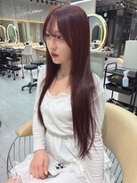 ロンドメリア 天神大名店(Lond Melia) 黒髪カタログ/オリーブグレー/小顔に見せるヘア/クラゲヘアー