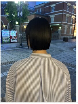 ジュベ 別府店(juve.) 別府ショートボブ顔まわりレイヤーカット髪質改善カラー20代30代