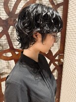 ルアウハク 梅田(LUAU Haku) 【REN】ショートウルフパーマ