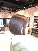 オーガニック アトリエ 大宮(organic+atelier)&nbsp;透明感髪質改善カラー◎ミニボブ30代40代小顔カット