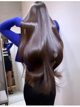 サンド 池袋(sand) 池袋 縮毛矯正 艶ロングストレート 髪質改善