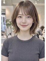 ナナローネス 渋谷(nana loness)&nbsp;レイヤーカット レイヤーボブ　くびれヘア　韓国ボブ