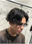 MEN’SHAIR/グランジパーマ/ベリーショート/スパイキーショートU