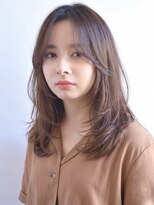 ボヌールウメダ(Bonheur UMEDA)&nbsp;玉井】お顔まわりレイヤーで大人ラフ感/西梅田北新地