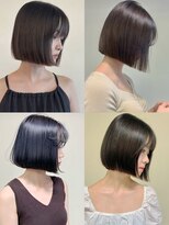ナループロア ルームー(Nalu pu loa ROOMOO)&nbsp;韓国ボブは横顔美人になれる☆原宿/タッセルボブ/タンバルモリ