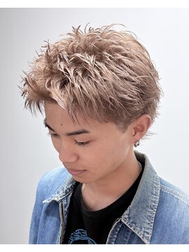アクロ 中町店(ACRO) 広島メンズ/スパイキーショート/ミルクティーベージュ