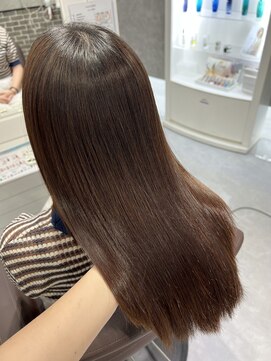 アウラ 近鉄八尾駅前店(Aura) 艶カラー×髪質改善UPTOGLOSS 近鉄八尾