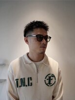 プールサイド(POOLSIDE)&nbsp;アップバングショート　スパイキーショート　博多区　吉塚　千代