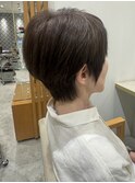 乾かすだけでまとまる,大人のための丸みショート/30代/40代/50代