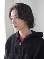 アイヴィ 表参道(IVY)&nbsp;◇【メンズロングパーマ×抜け感ラフパーマ/ブラウンカラー】
