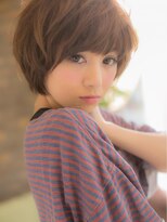 カバーヘア ブリス 北浦和(COVER HAIR bliss)&nbsp;くせ毛風くすみカラー小顔くびれショート北浦和20代30代40代a!