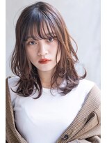 ケイト(kate) 【kate】大宮　あざとミディ×ディープベージュ