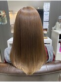 風になびく柔らかストレート