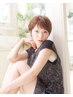 髪に優しいハーブカラー☆カット+リタッチカラー￥6,000